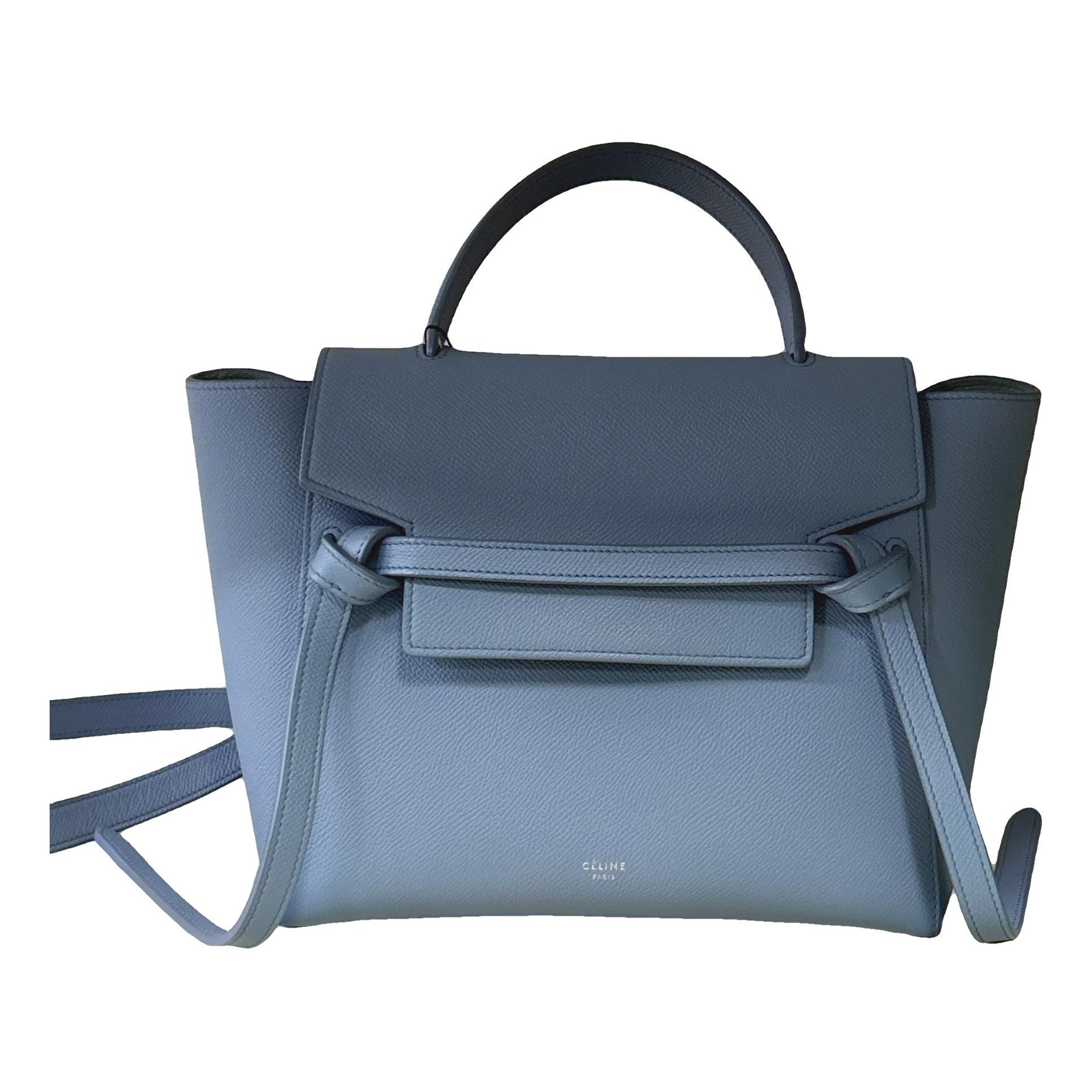 Belt leather handbag