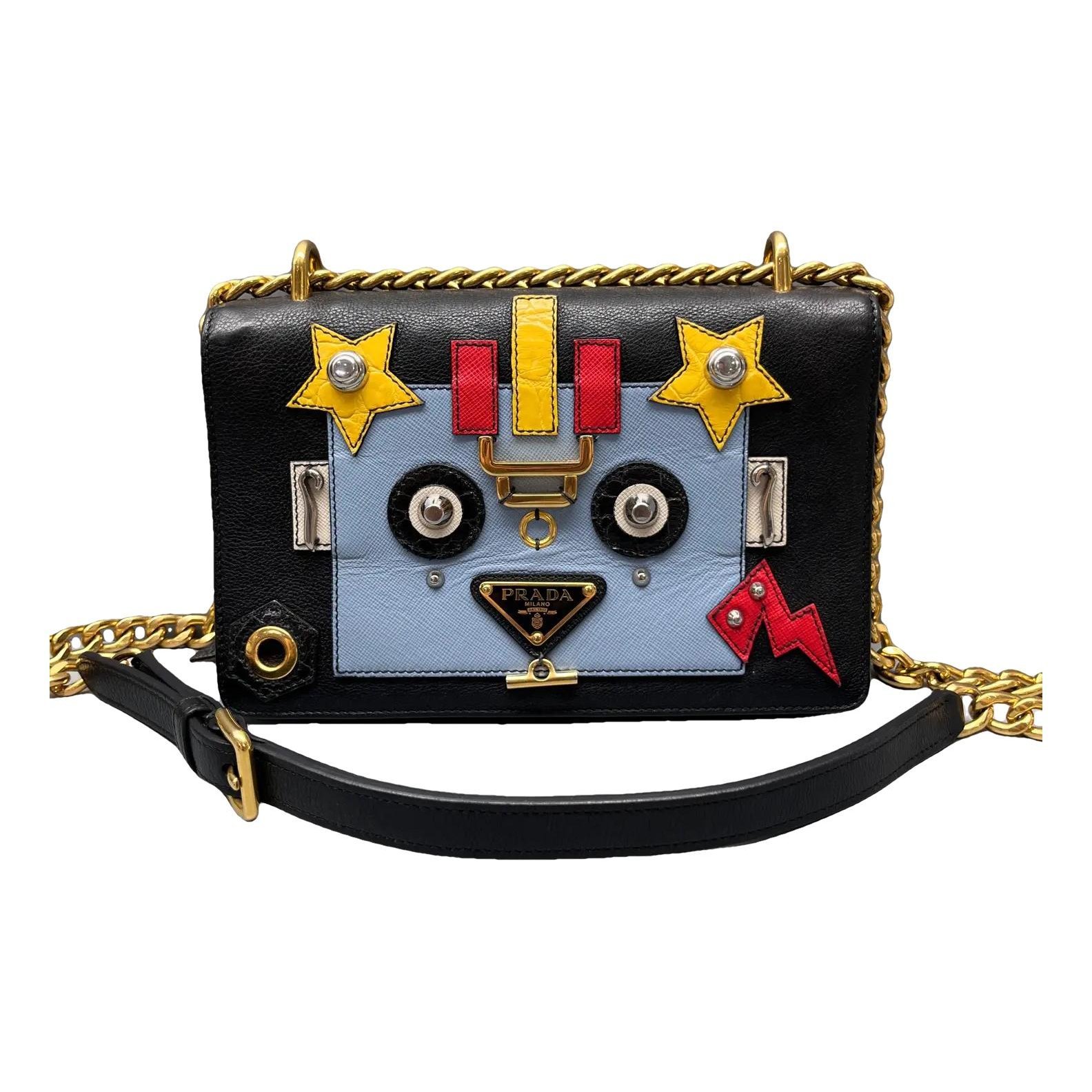 Leather crossbody bag