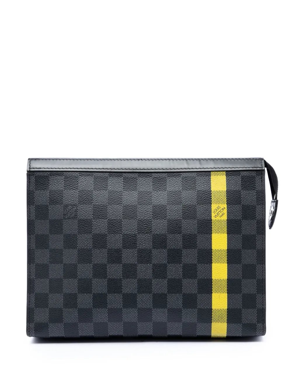 2018 Damier Graphite Stripe Pochette Voyage MM clutch bag