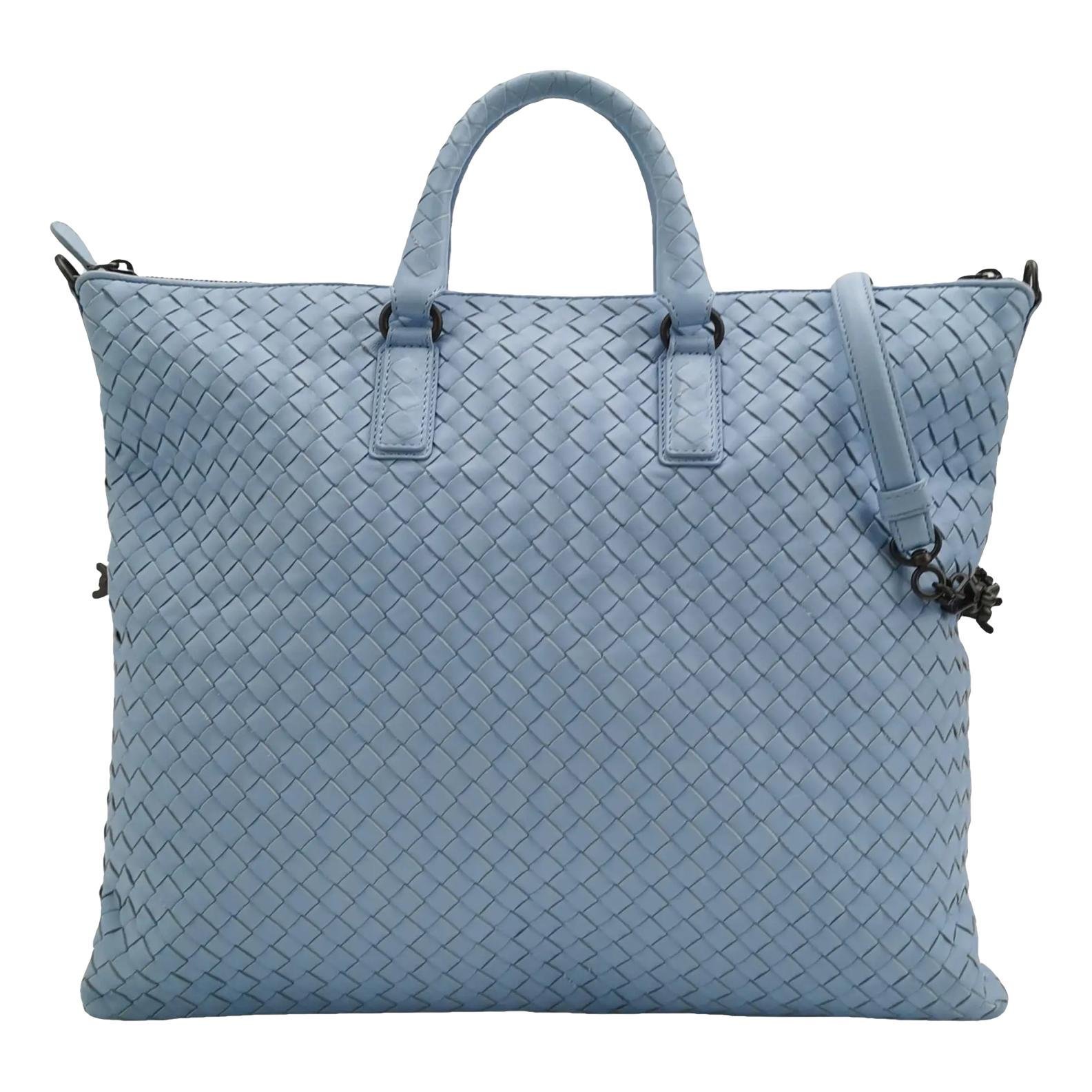 Leather tote