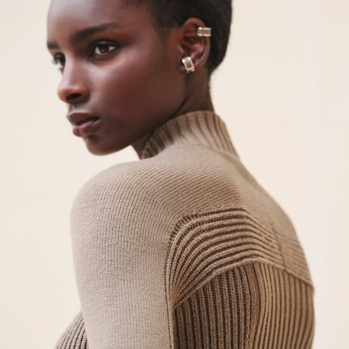 Cashmere Long-sleeve Sweater