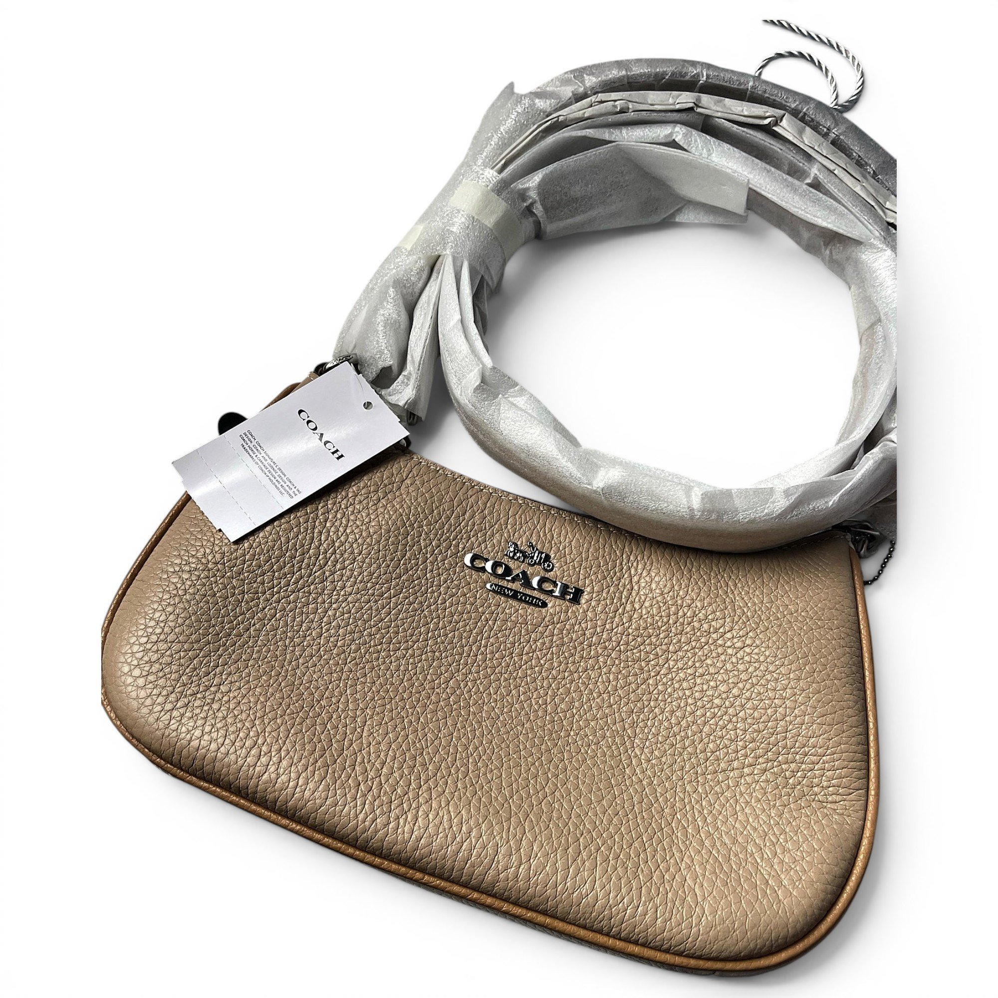 Leather crossbody bag