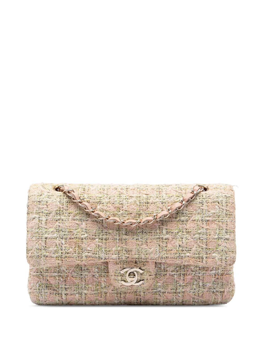 2005-2006 Medium Classic Tweed Double Flap shoulder bag