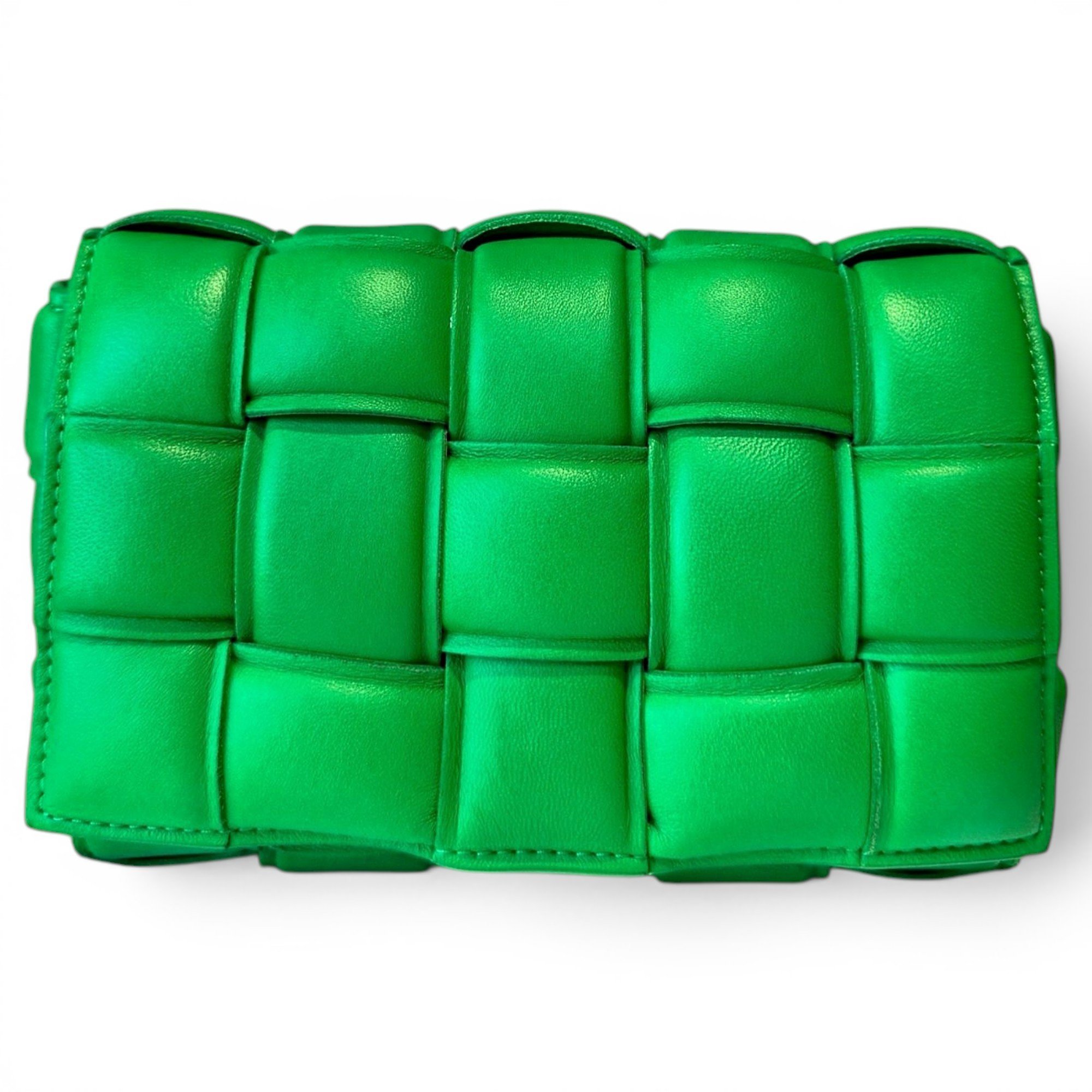 Cassette Padded leather handbag