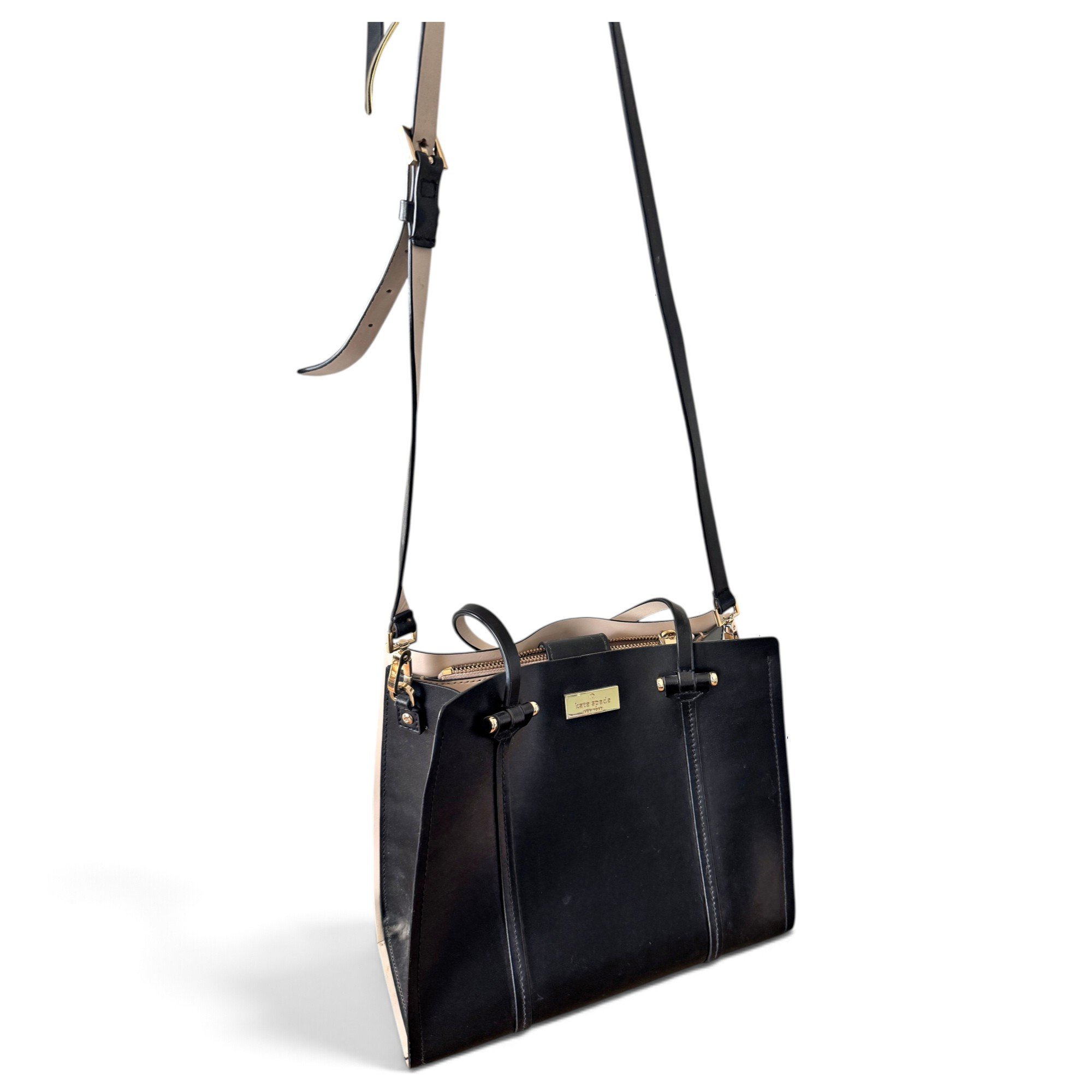 Leather tote