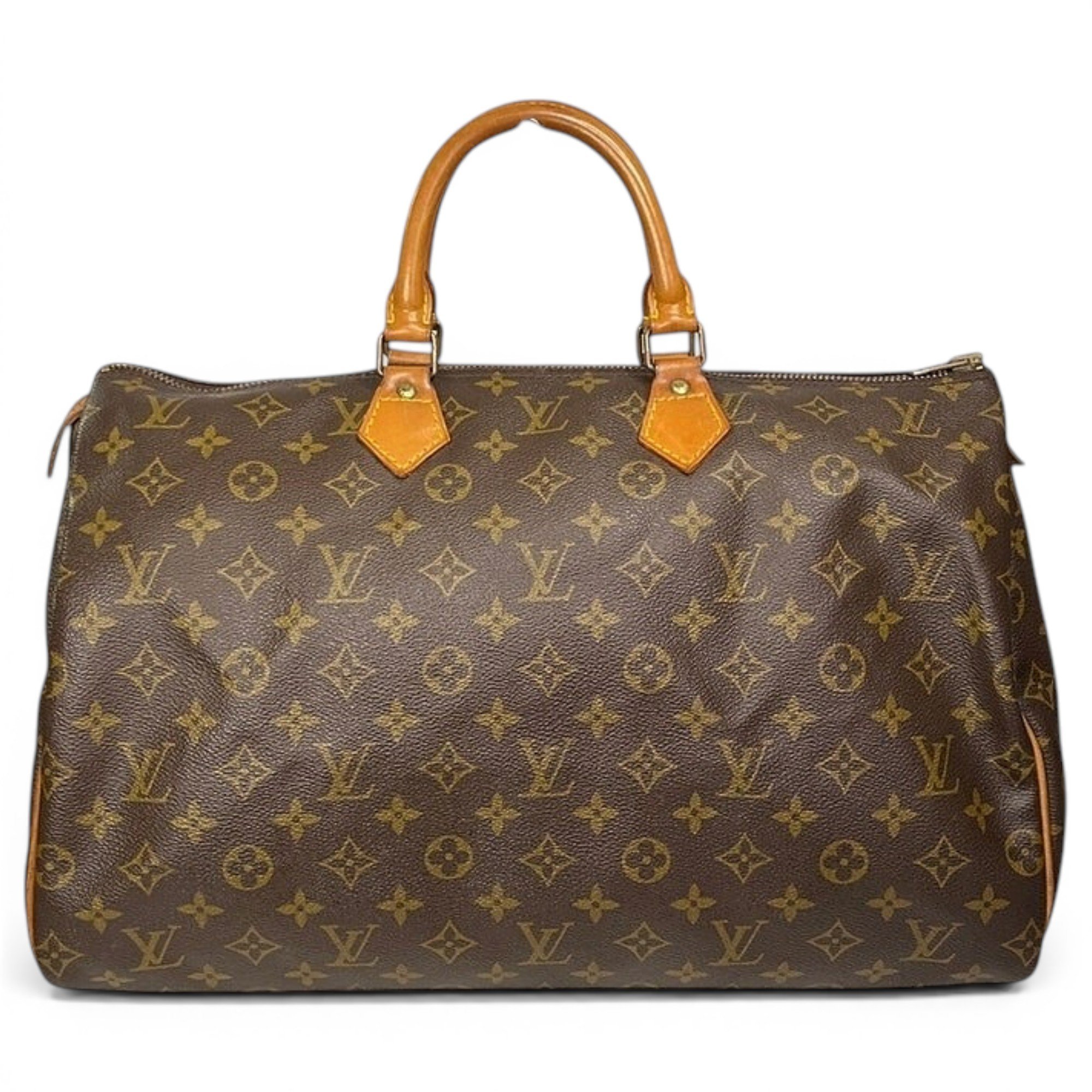 Leather satchel