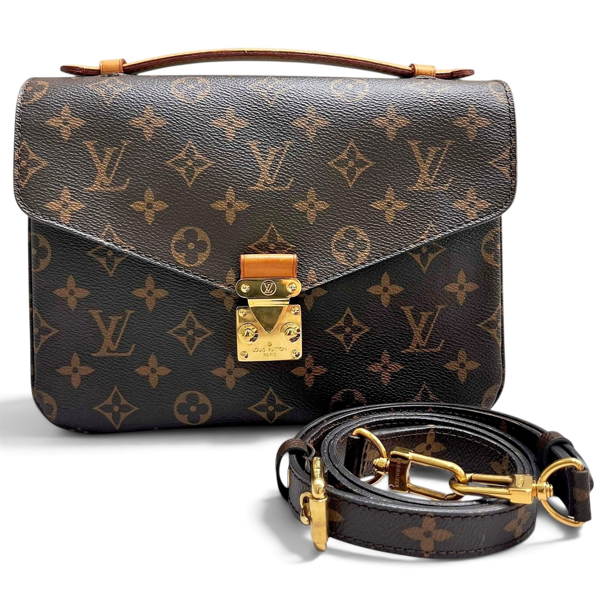 Louis Vuitton Metis leather handbag