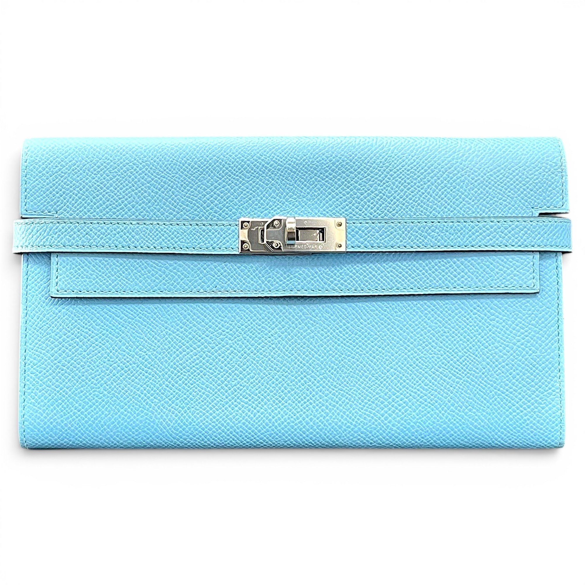 Kelly to go leather clutch bag