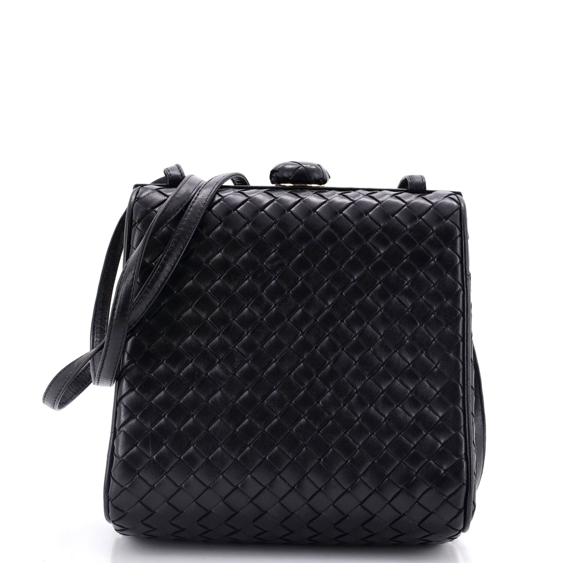 Frame Crossbody Bag Intrecciato Nappa Small