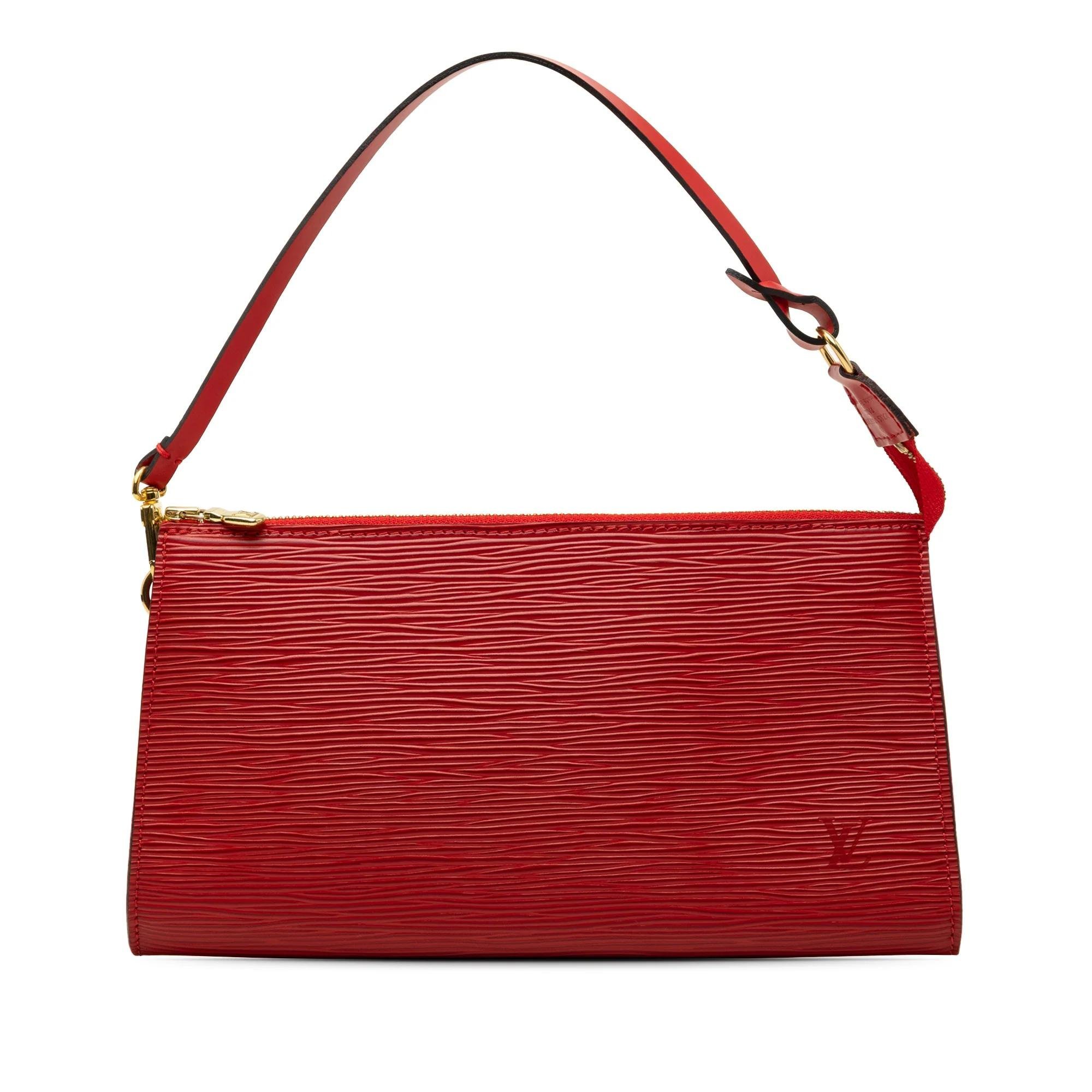 Pochette Accessoire leather handbag