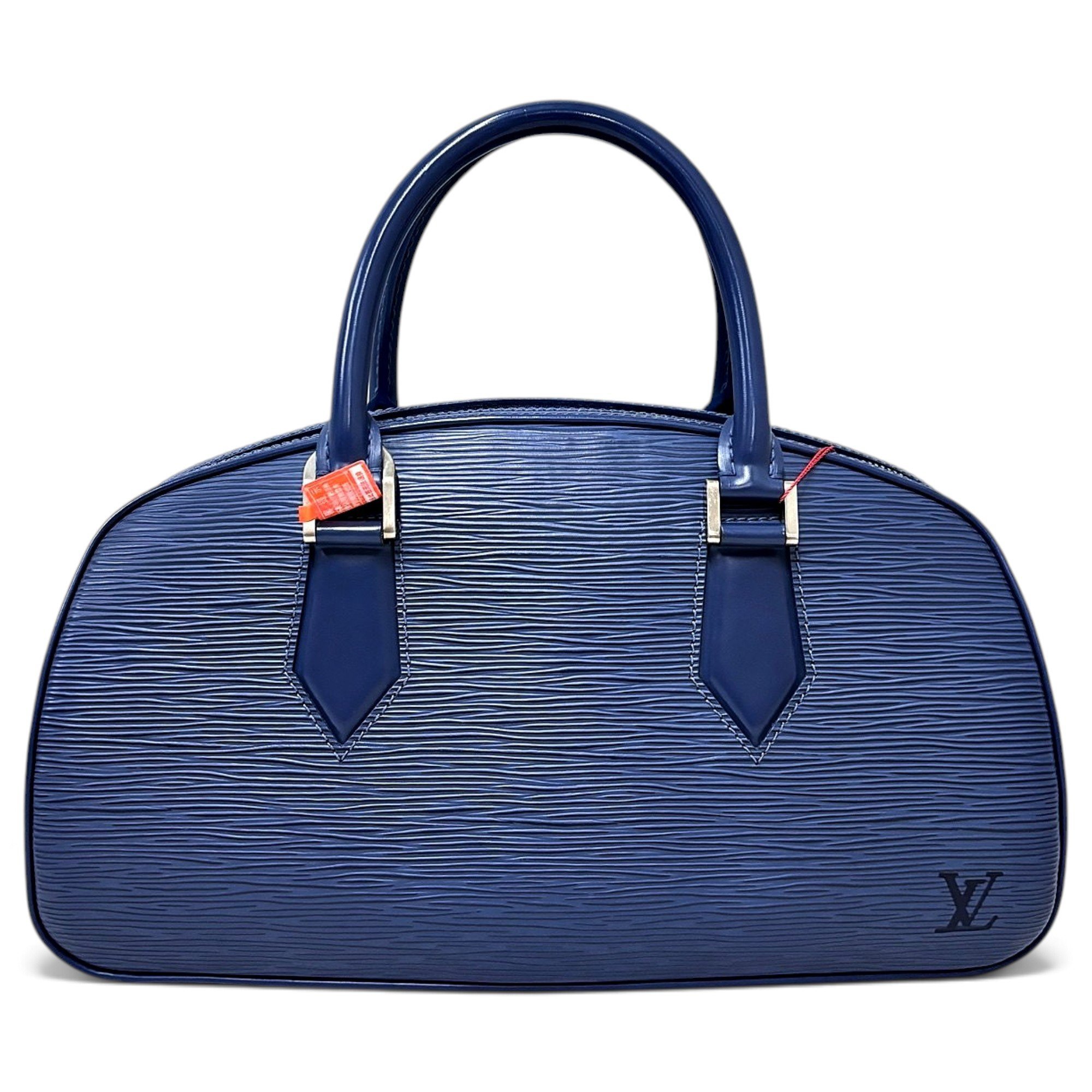 Jasmin leather bowling bag