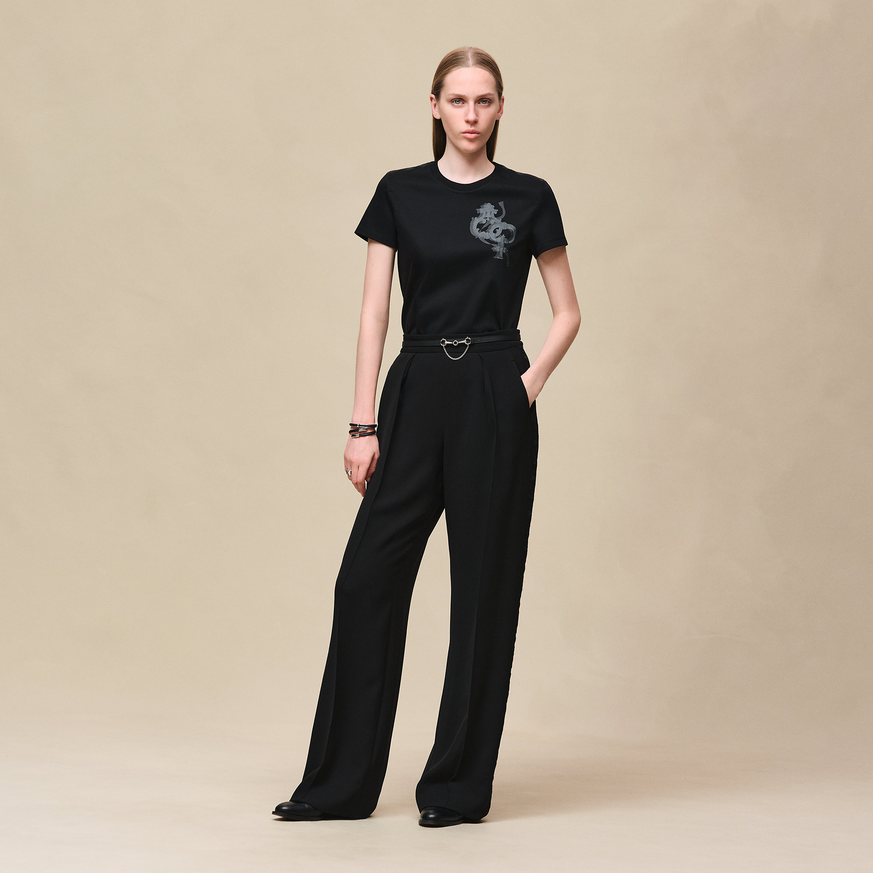 T-shirt droit cartouche
