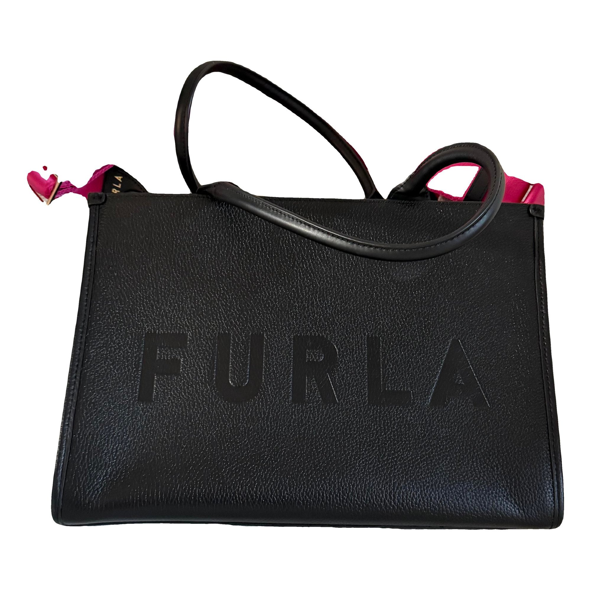 Leather tote