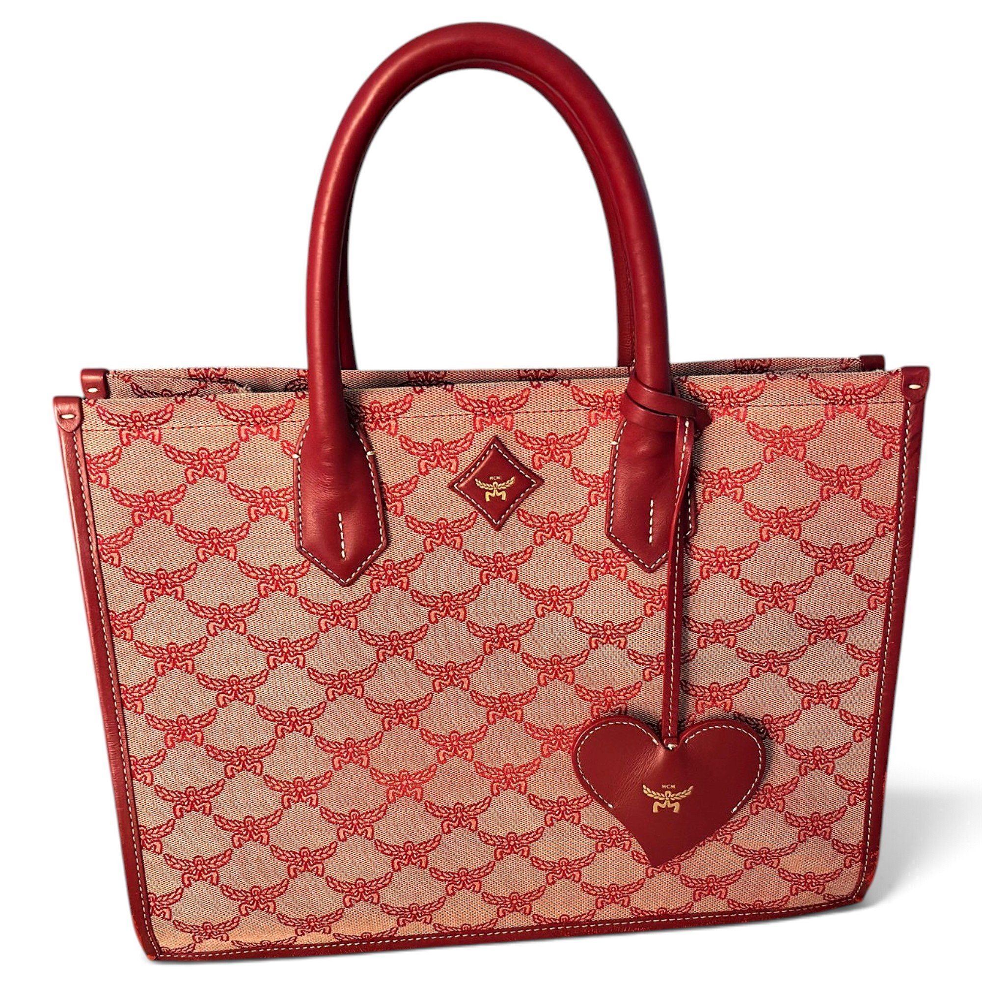 Leather tote