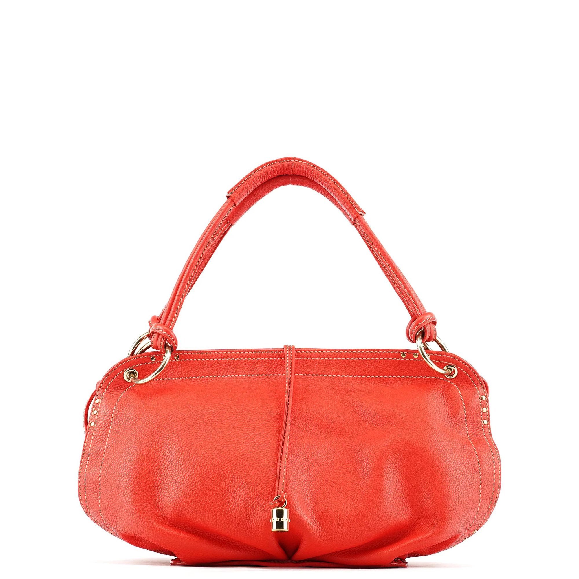 Classic leather handbag