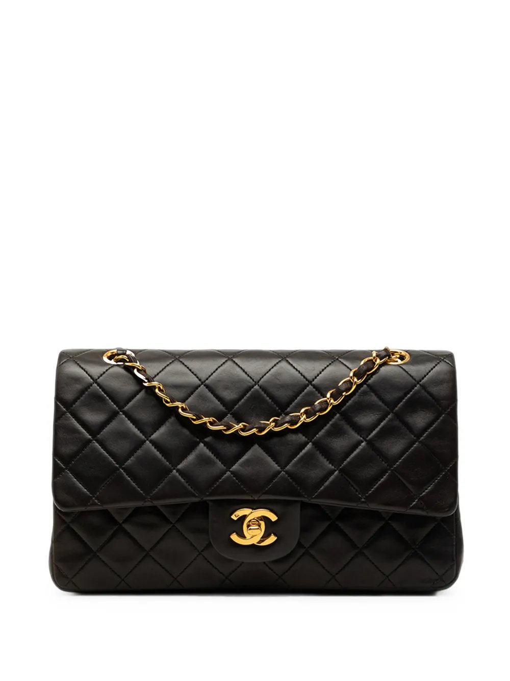 1994-1996 Medium Classic Lambskin Double Flap shoulder bag