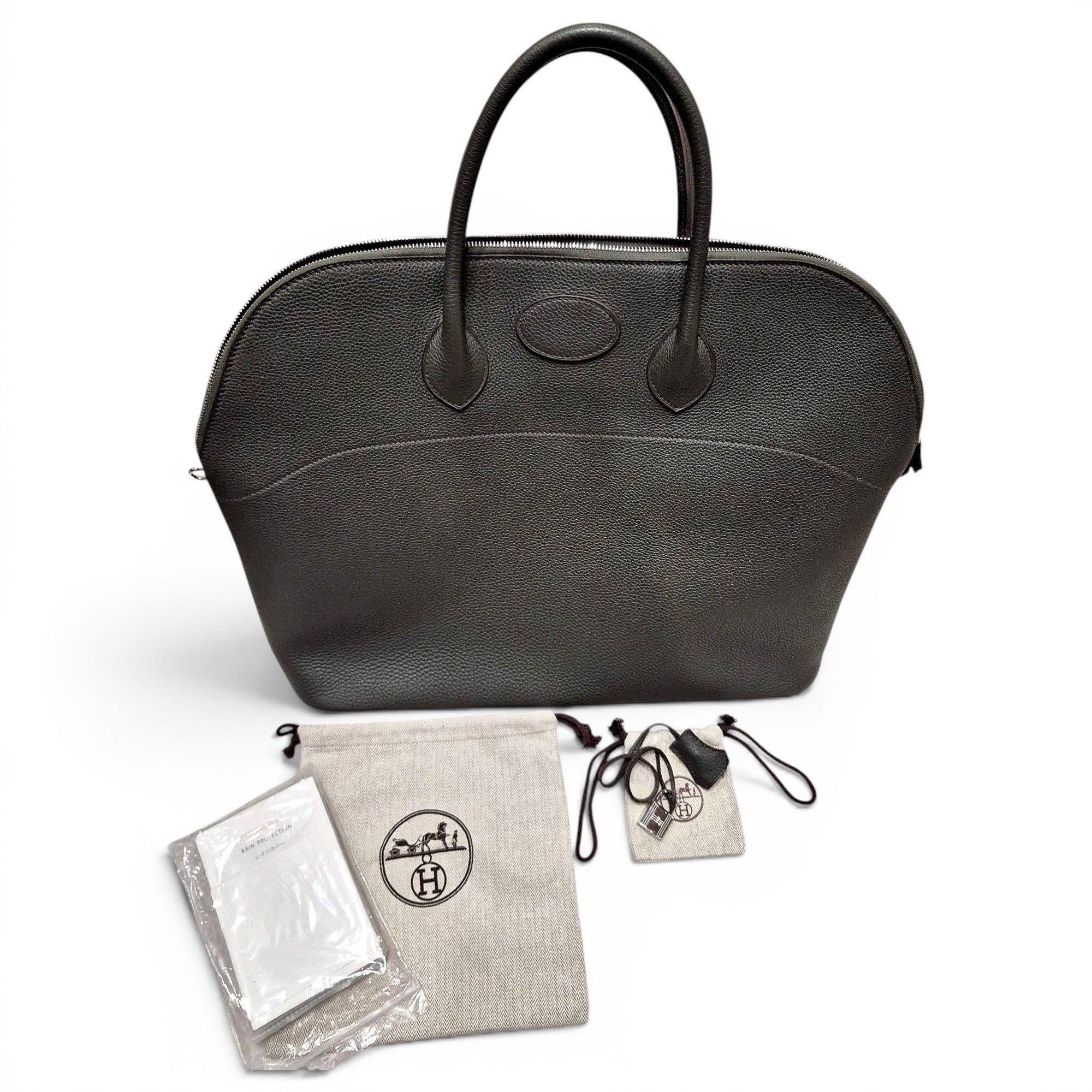 Bolide leather handbag