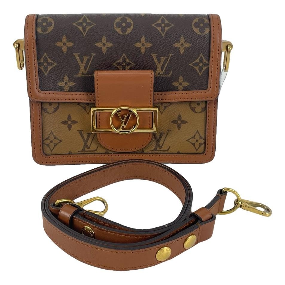 Dauphine Mini leather handbag
