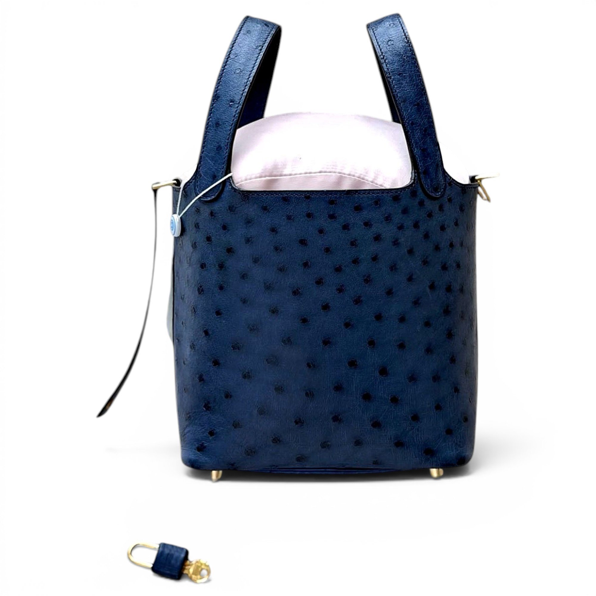 Picotin leather handbag