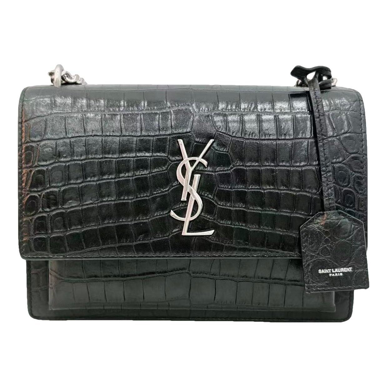 Sunset leather handbag