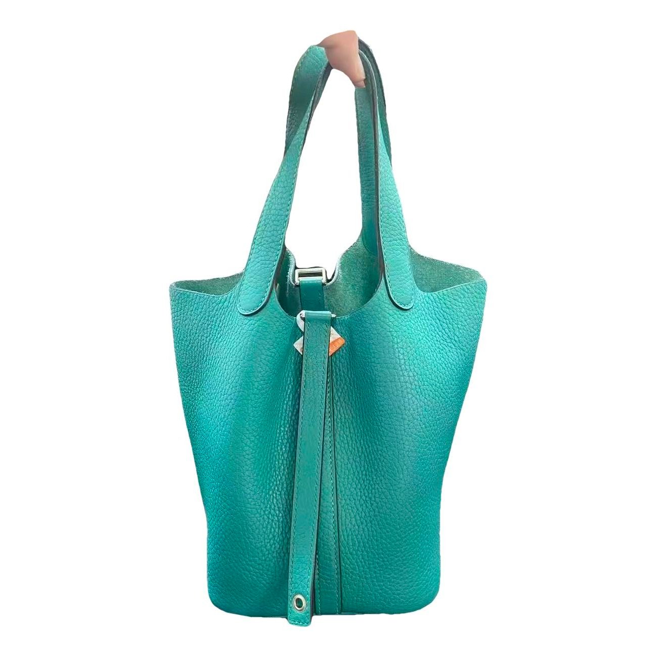 Picotin leather handbag