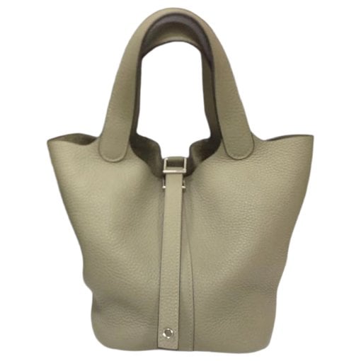 Picotin leather handbag