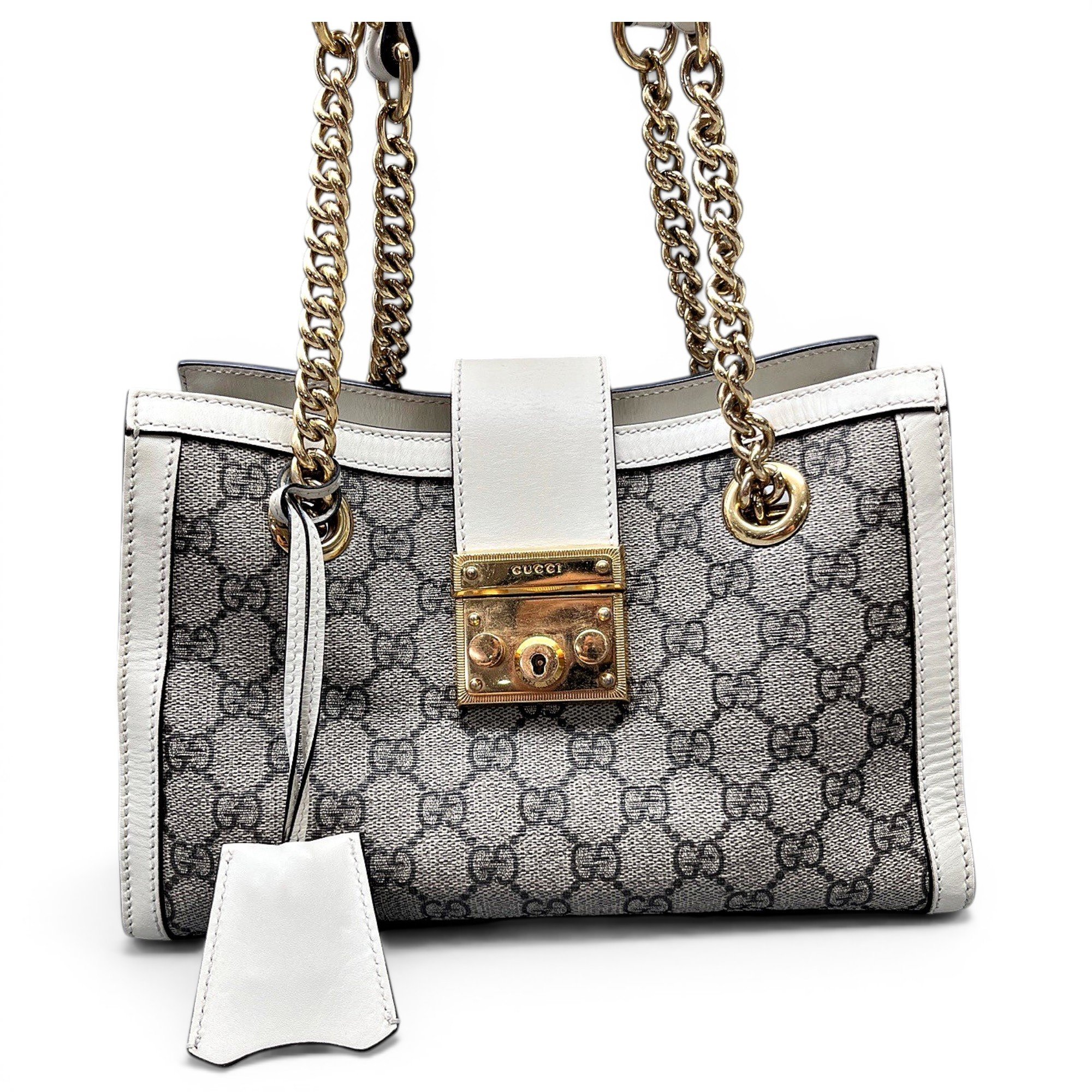 Padlock cloth handbag