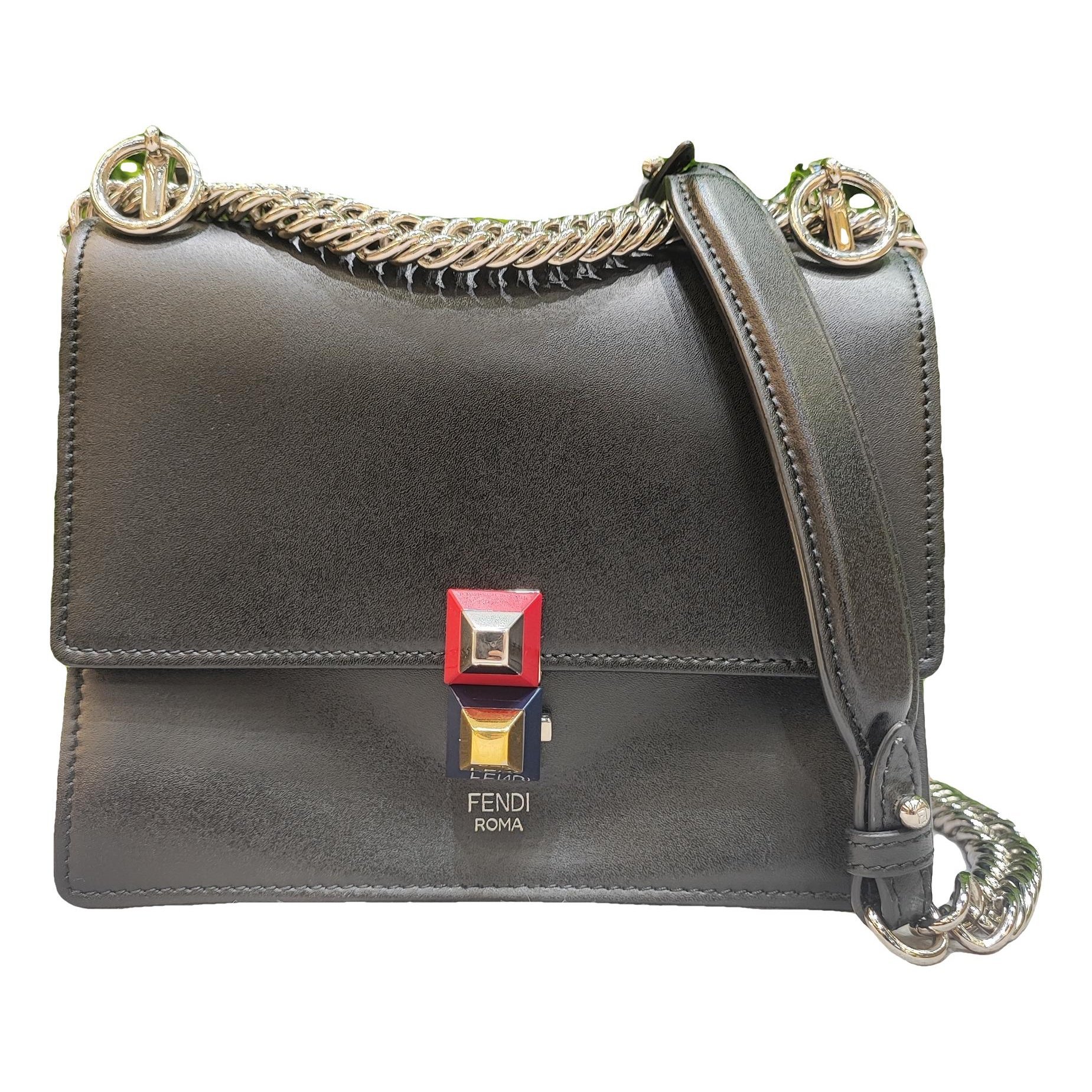 Kan I leather handbag