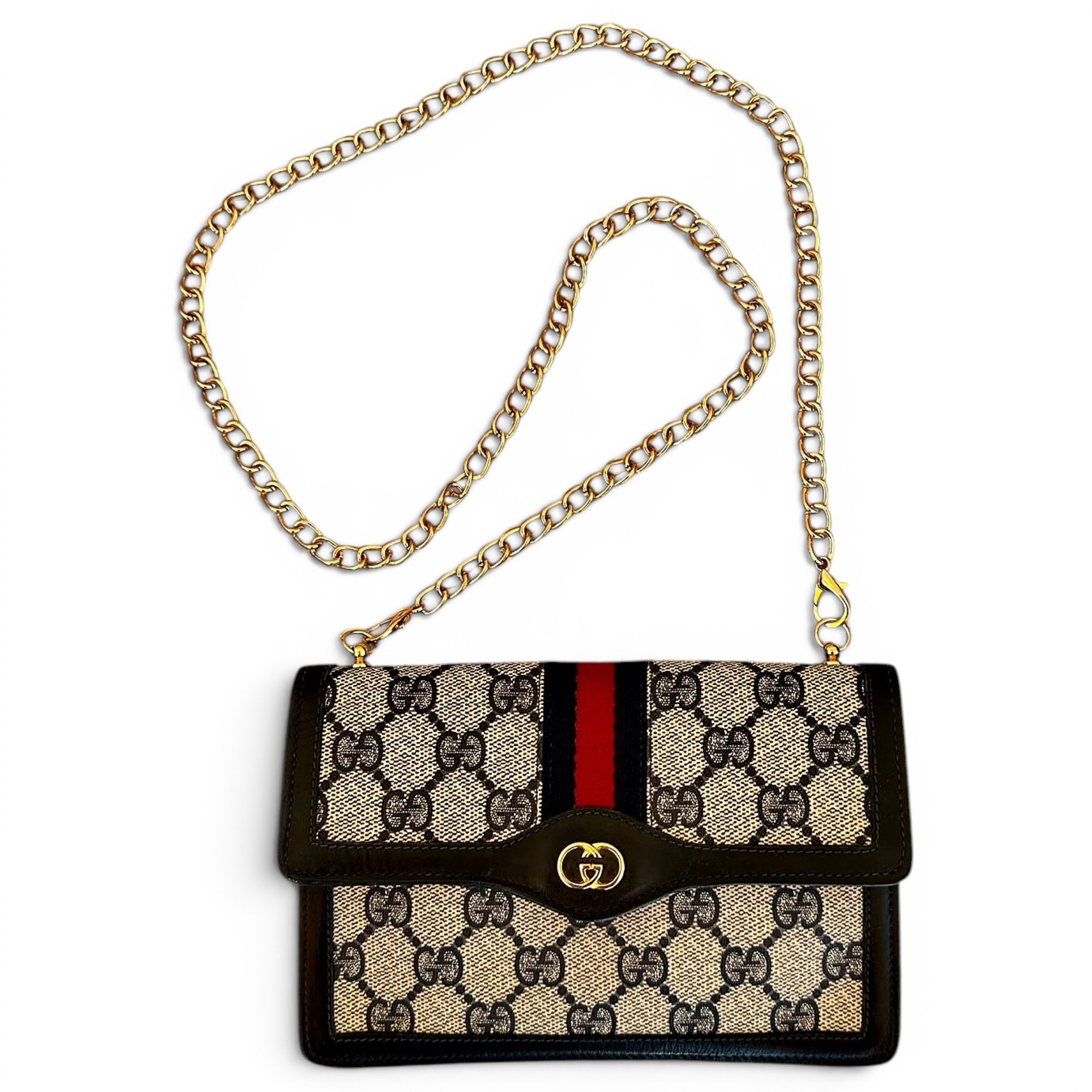 Ophidia leather handbag
