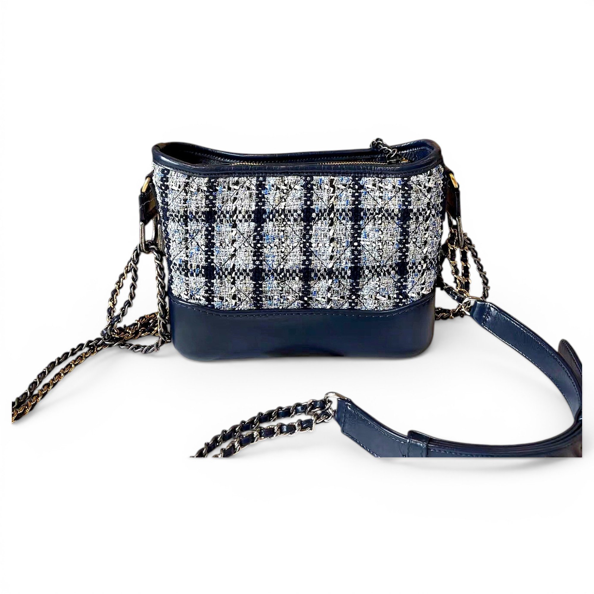 Gabrielle tweed crossbody bag