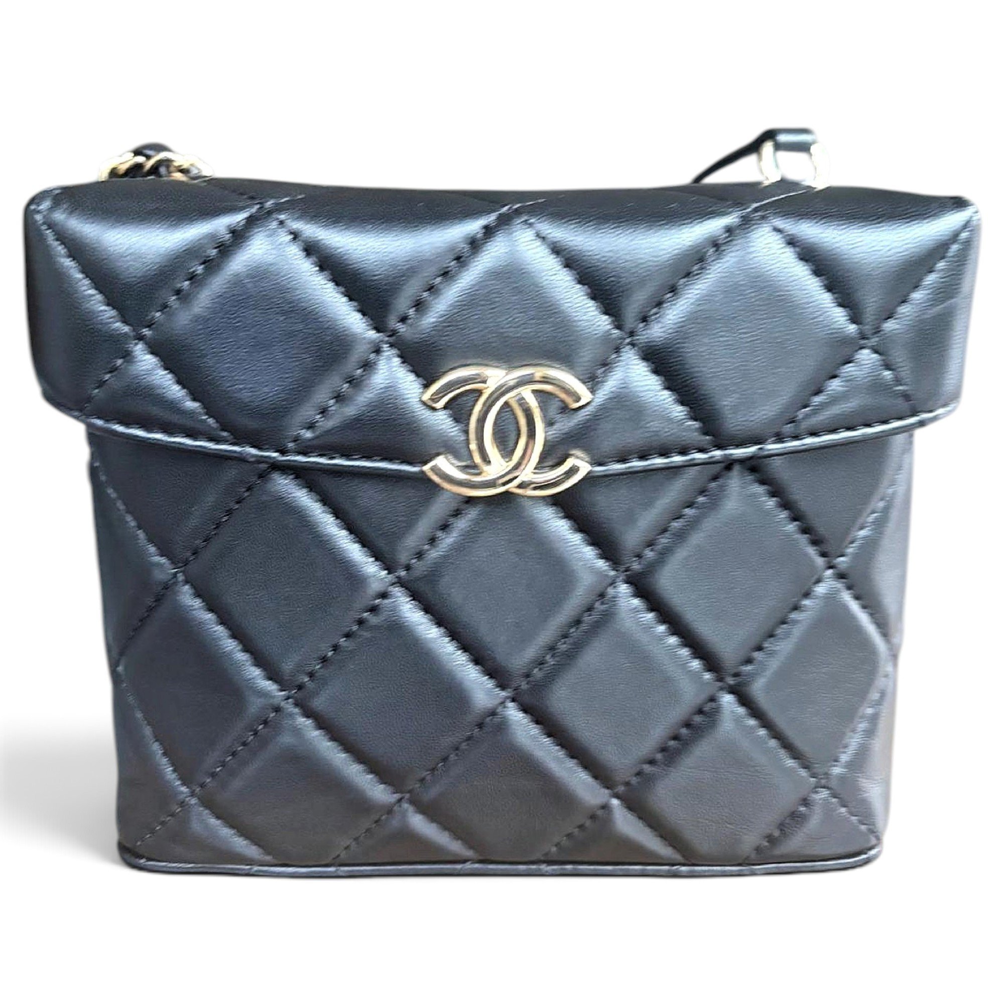 Vanity leather mini bag