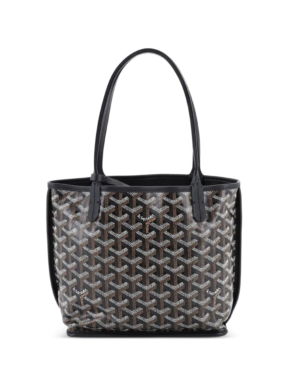 Goyard Anjou Reversible Tote Coated Canvas Mini satchel