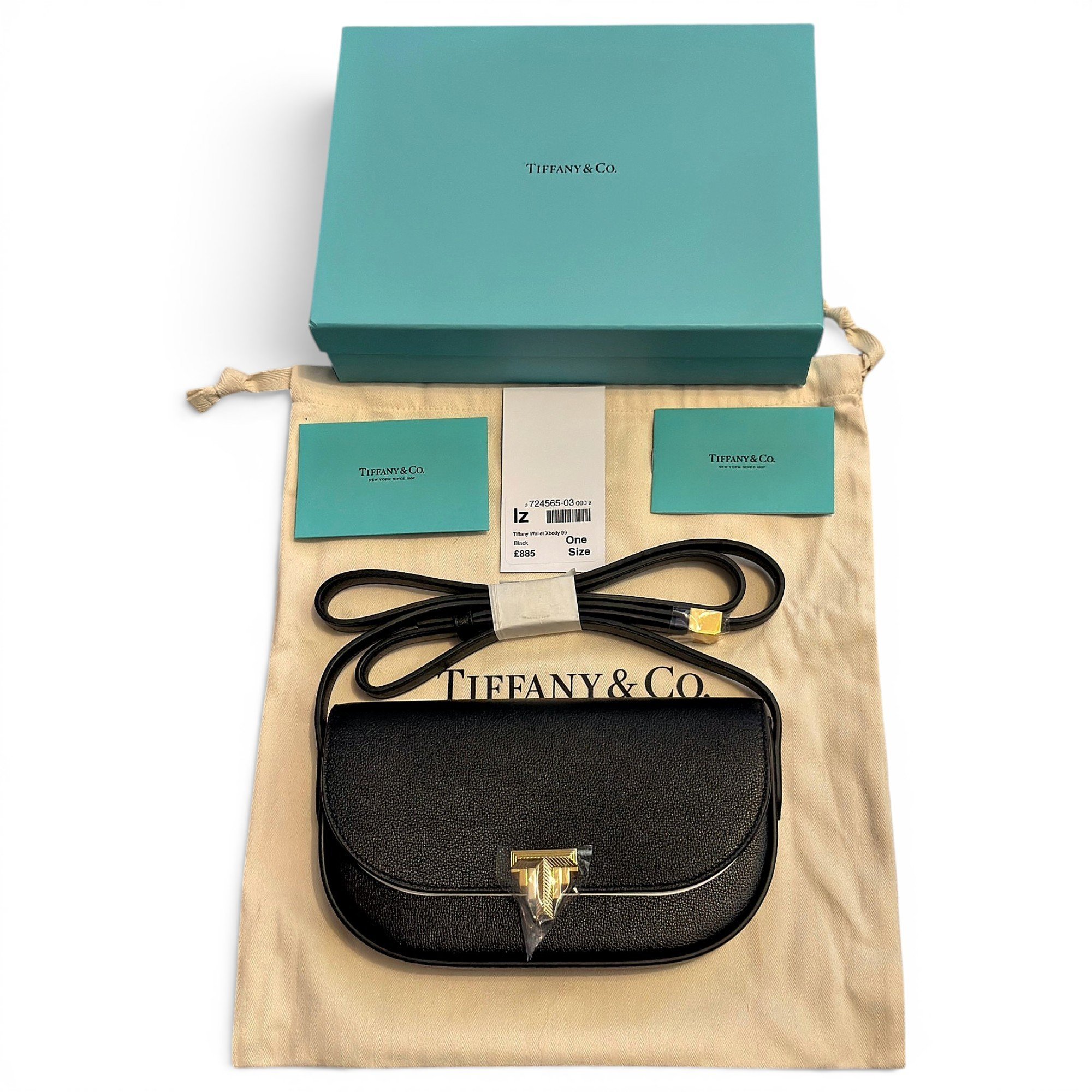 Leather crossbody bag