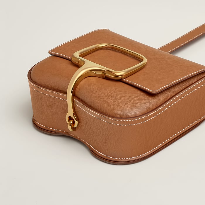 Gold Hermès Della Cavalleria Mini Bag II