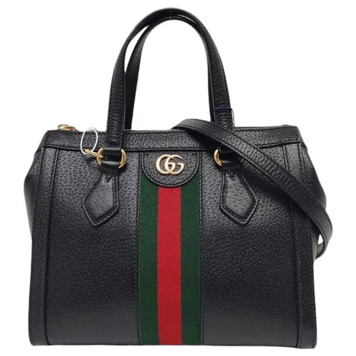 Ophidia leather handbag