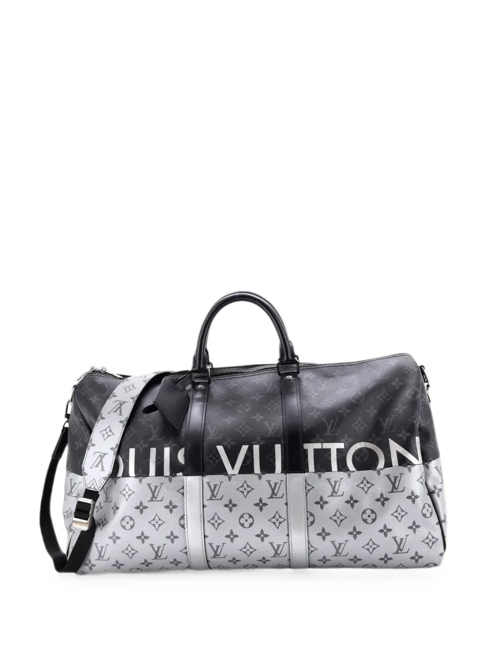 Keepall Bandouliere Bag Monogram Eclipse Split Canvas 50 travel bag