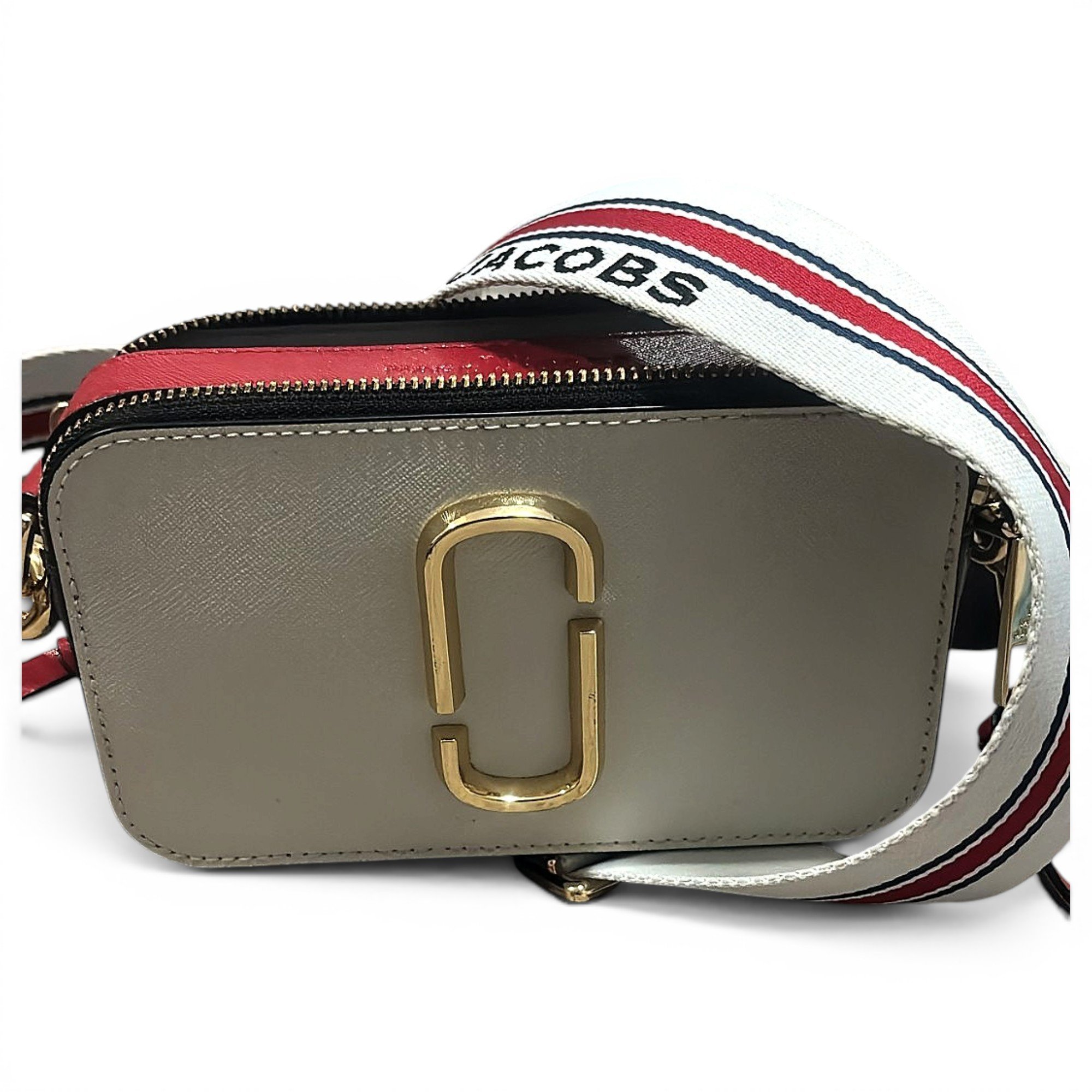 Snapshot leather crossbody bag