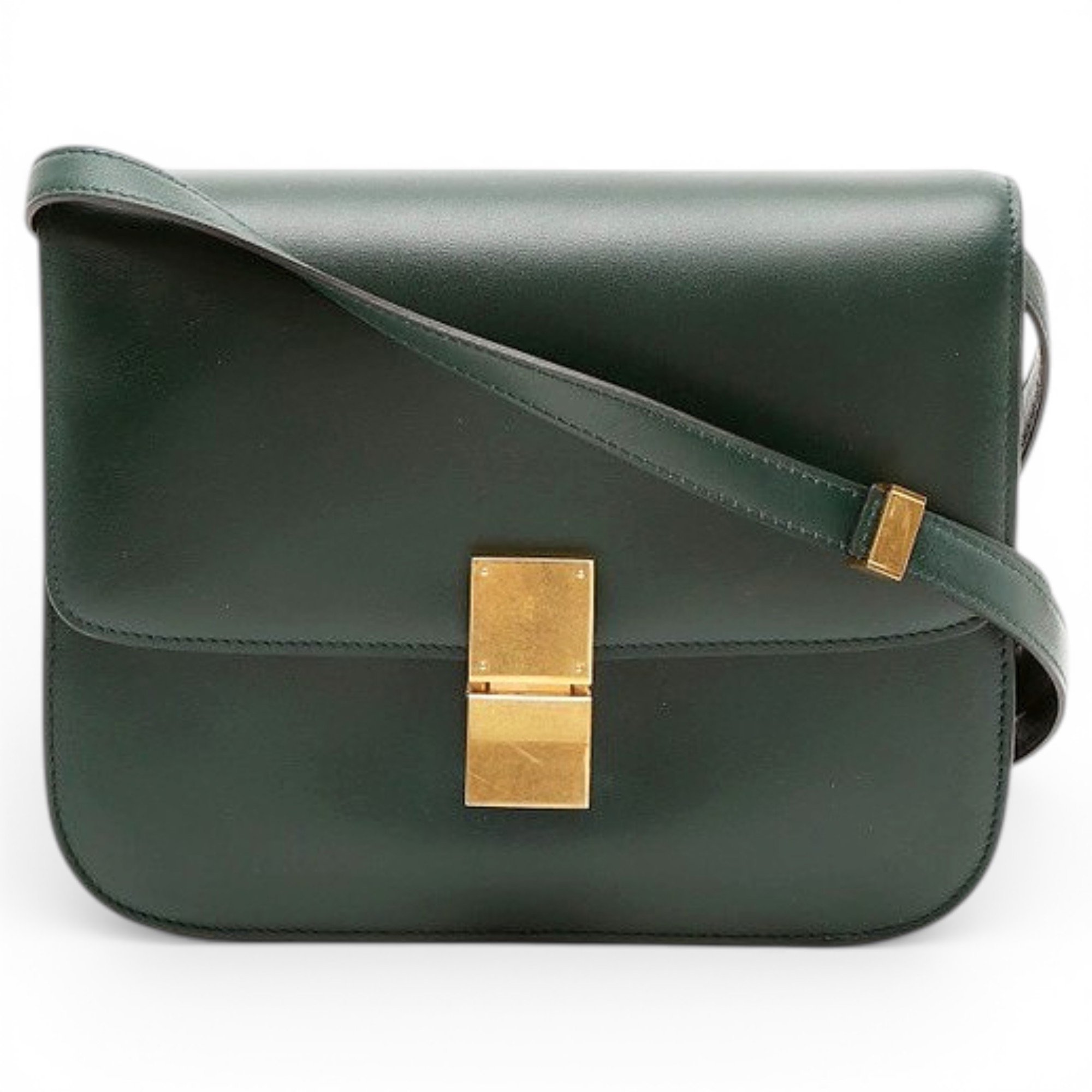 Classic leather handbag