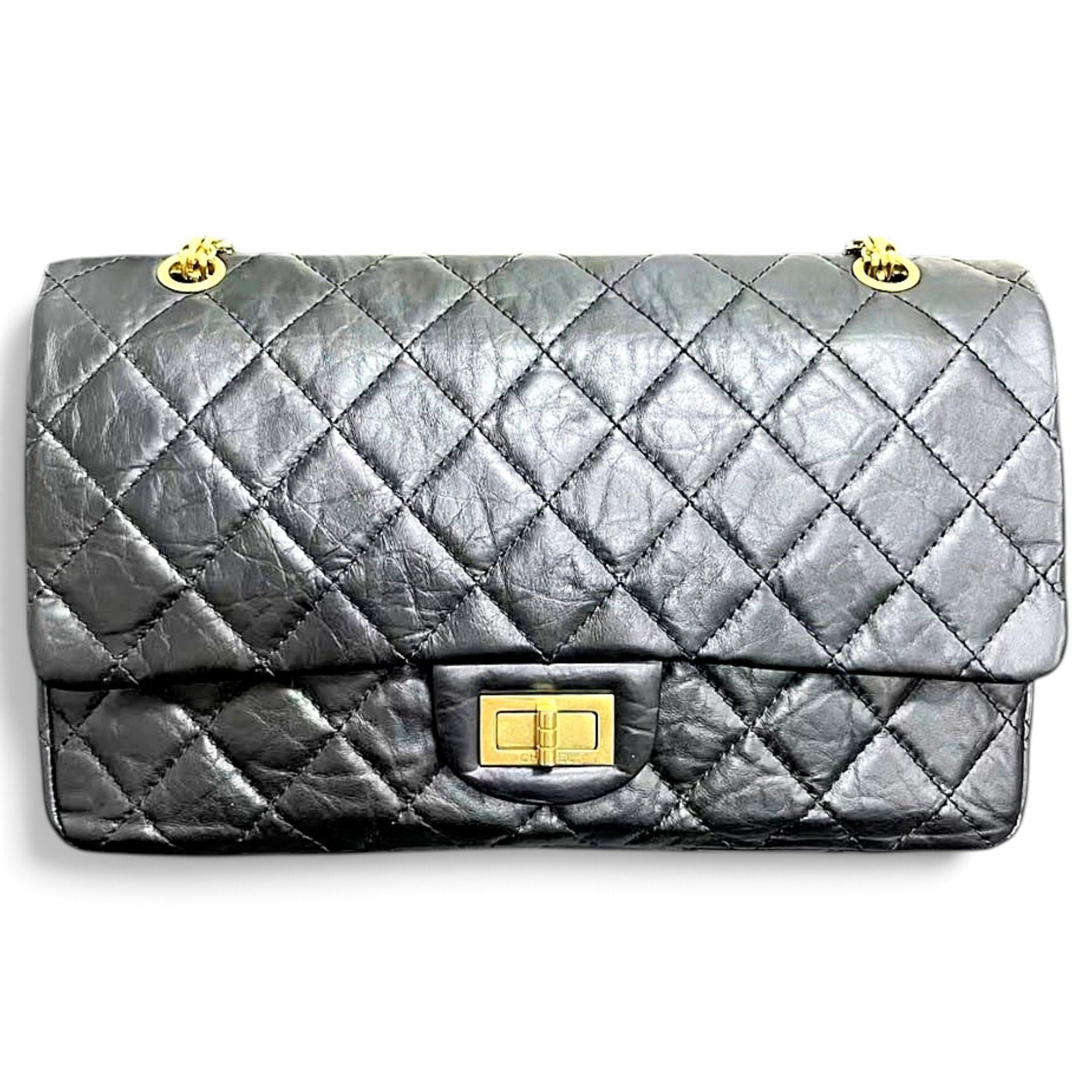 2.55 leather handbag