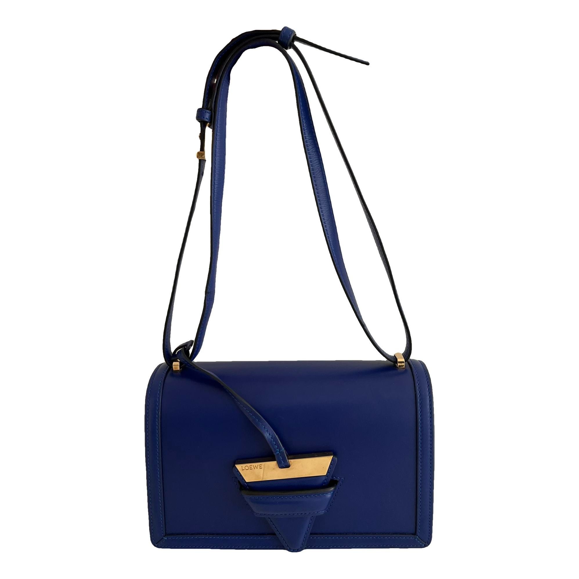 Barcelona leather clutch bag