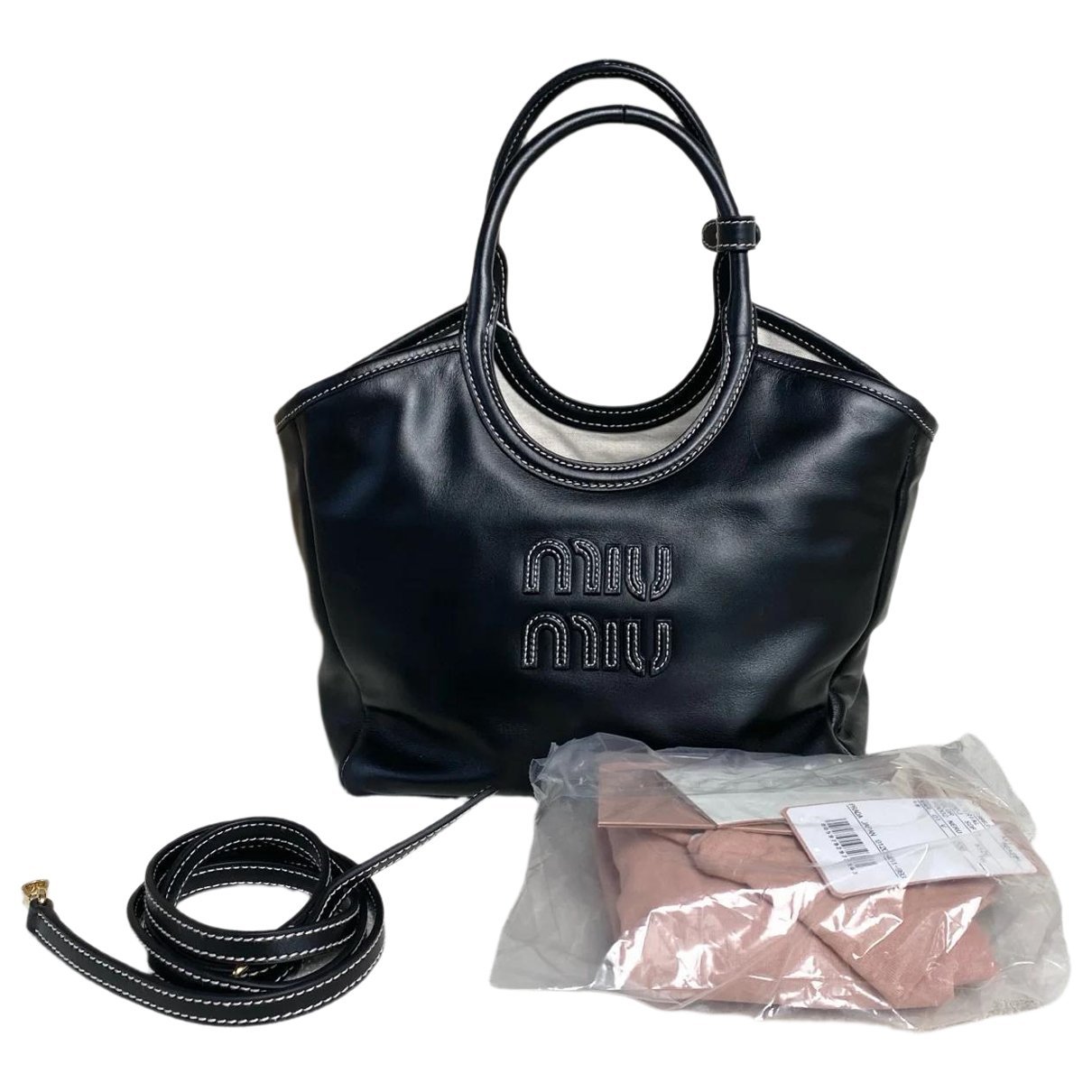 Miu Miu Leather tote