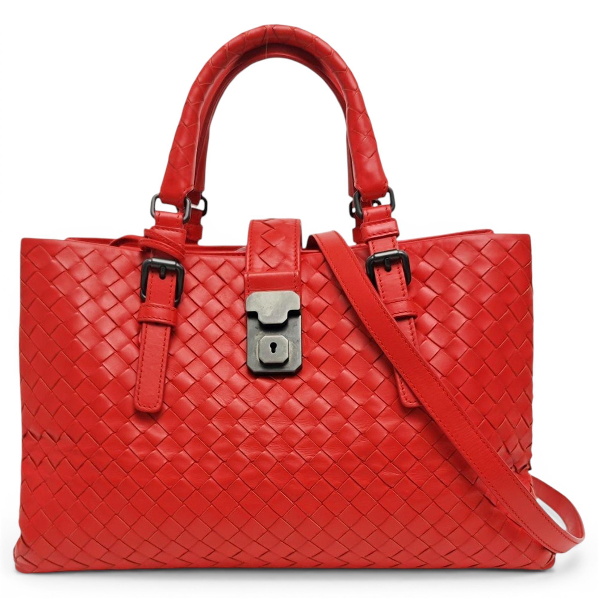 Roma leather handbag