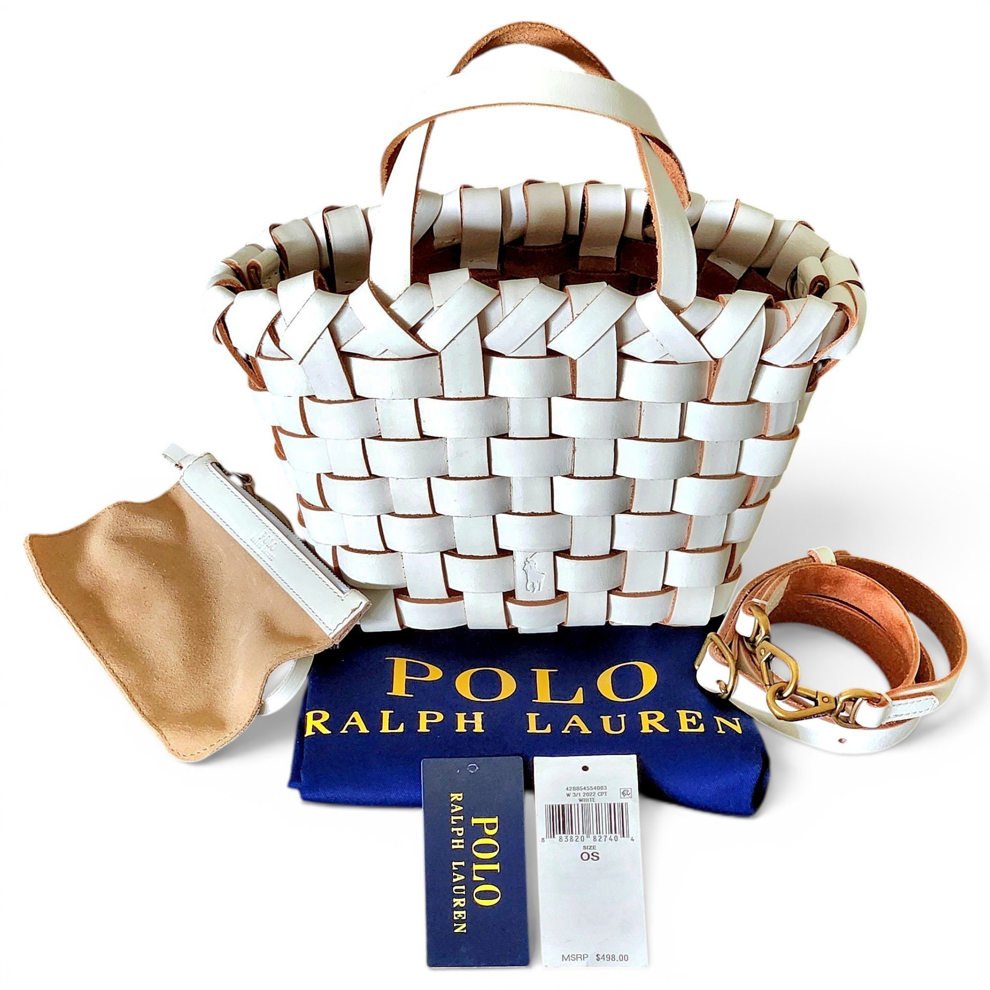 Leather tote