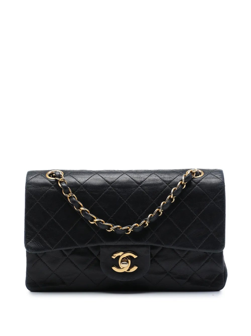1997-1999 Small Classic Lambskin Double Flap shoulder bag