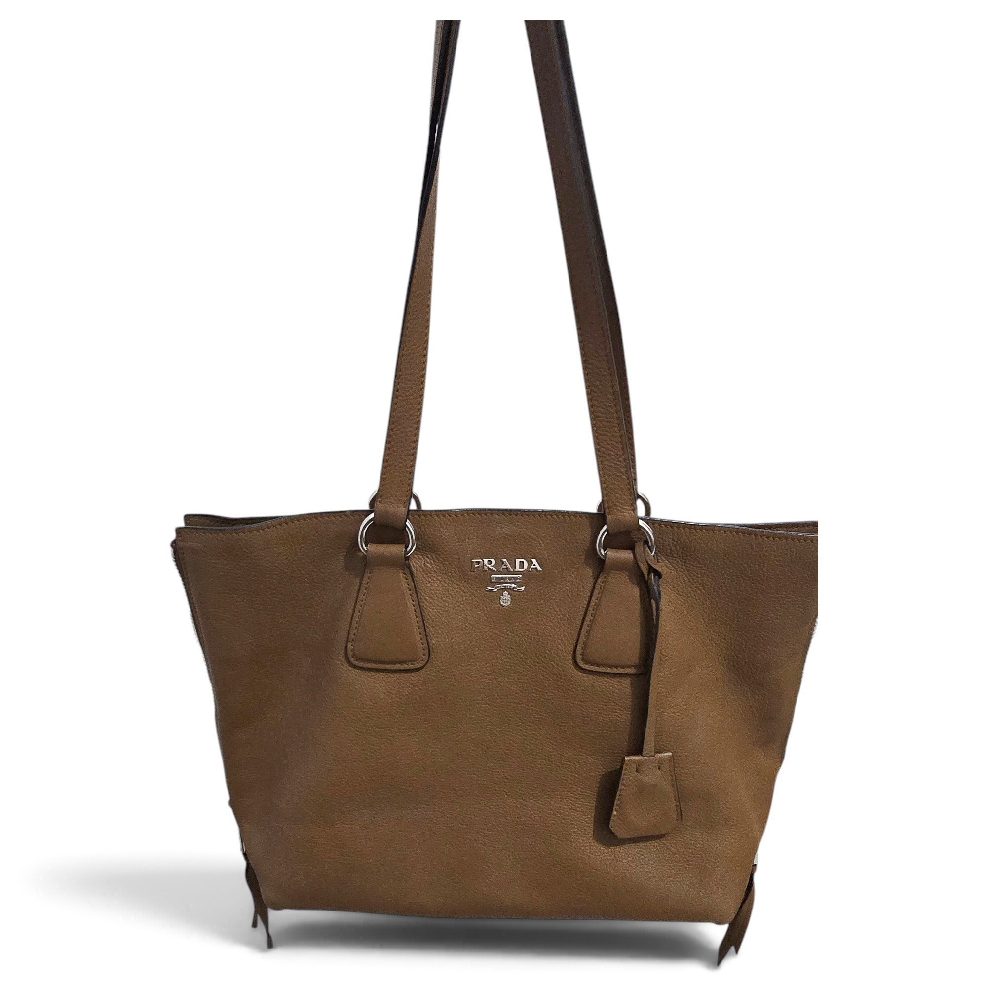 Leather tote