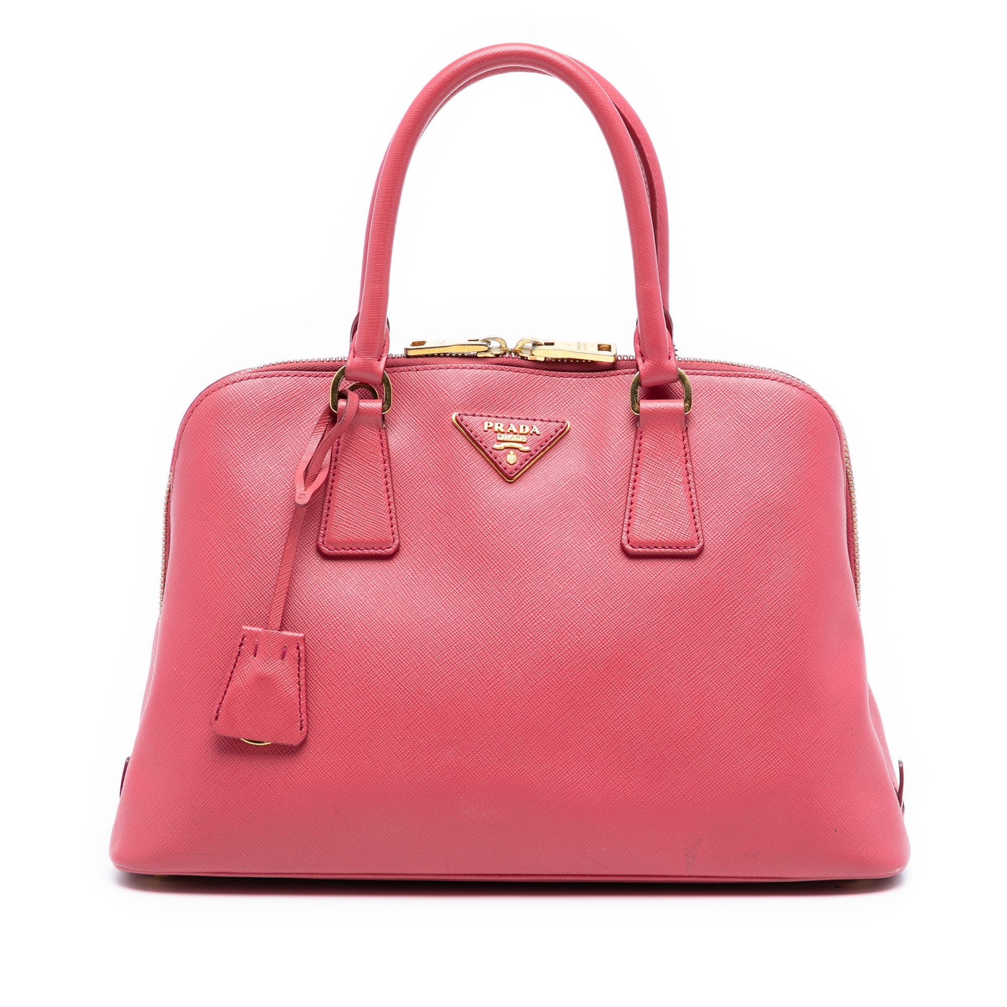 Promenade leather handbag