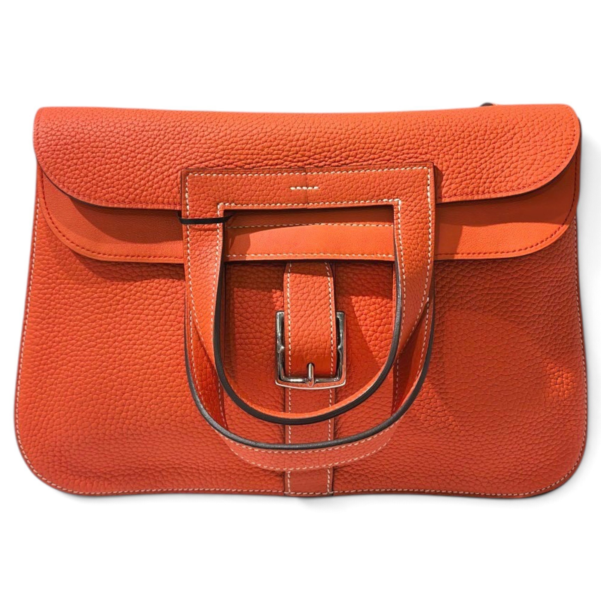 Halzan leather handbag