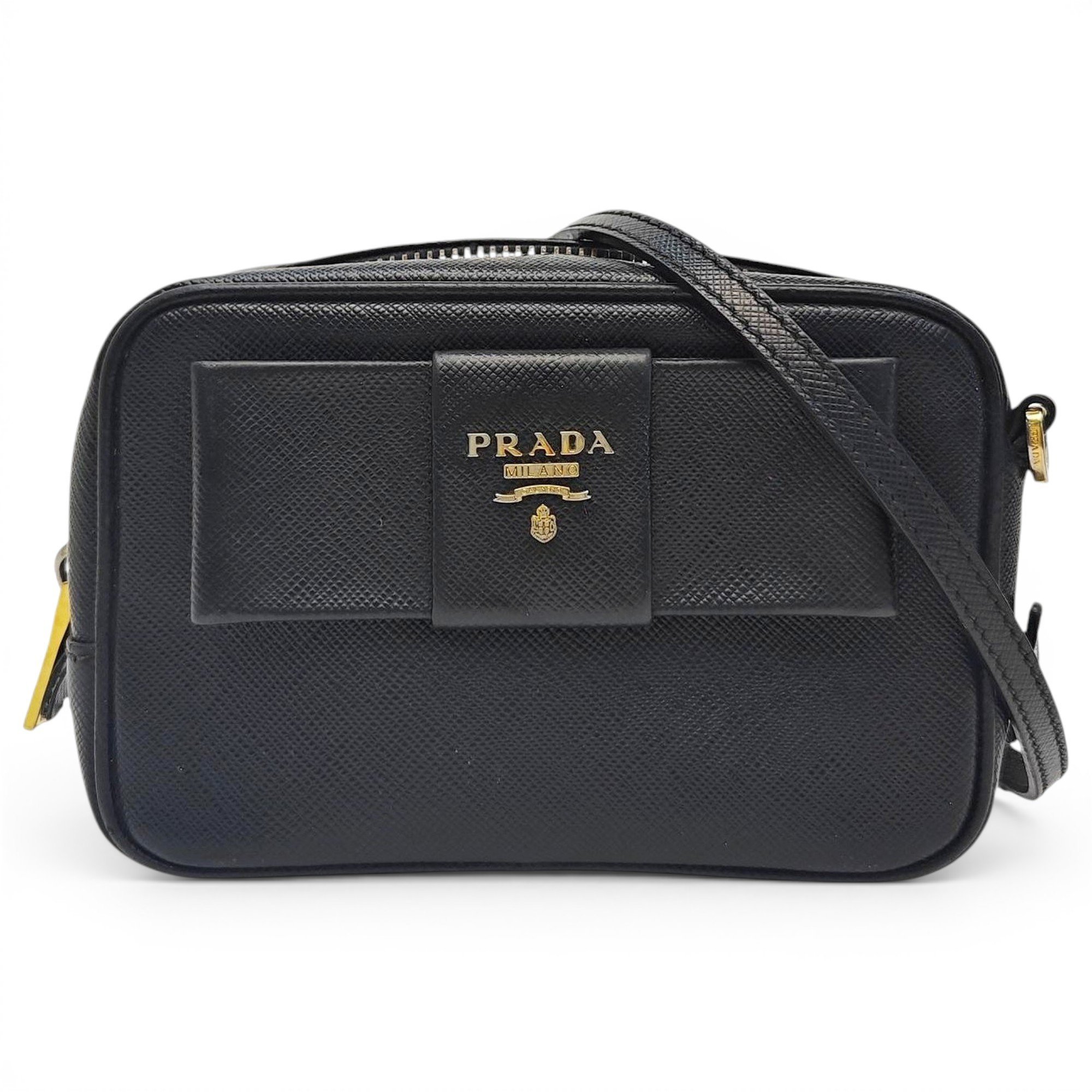 Micro Box leather handbag