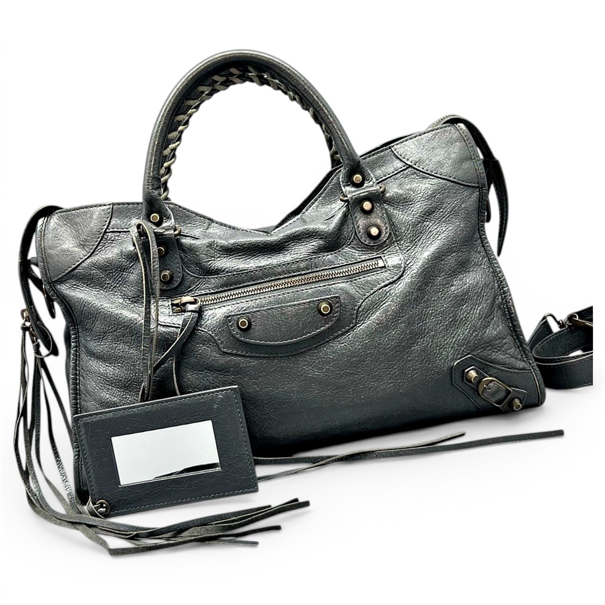 Balenciaga City leather handbag