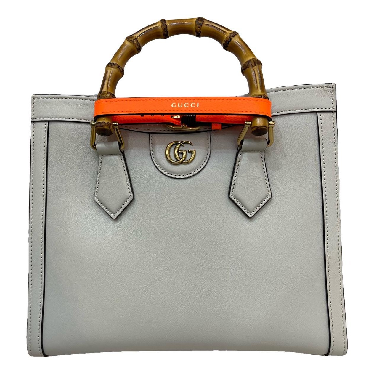 Diana Bamboo leather tote